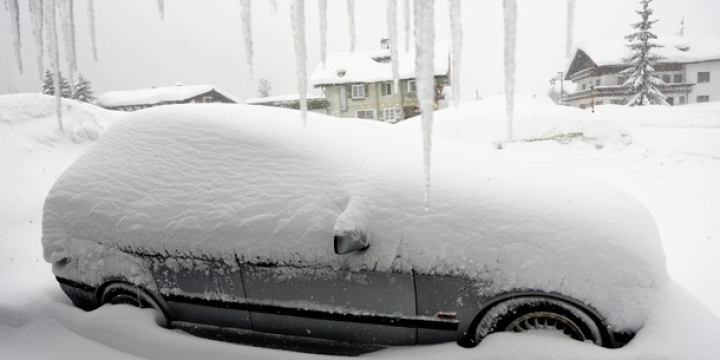 В Риге ожидается сильный снегопад