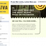 Латвия открыла официальный профиль на Facebook