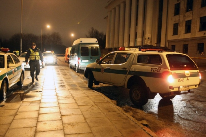 Литовец взорвал себя в центре Вильнюса