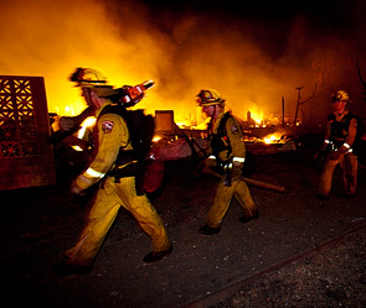 Поджигатели машин атаковали Голливуд