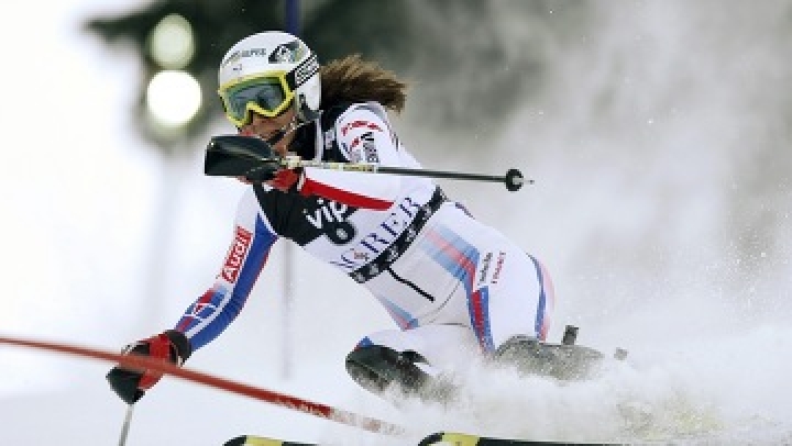 В Грузии в референдуме принимали участие лыжники