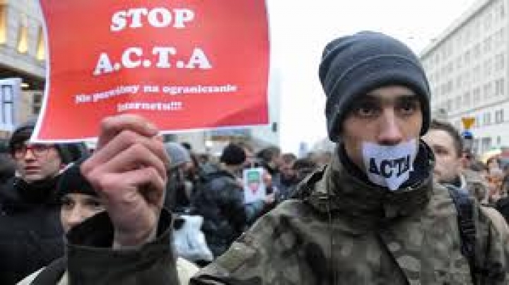 «Партия пиратов» организует акцию протеста против ACTA