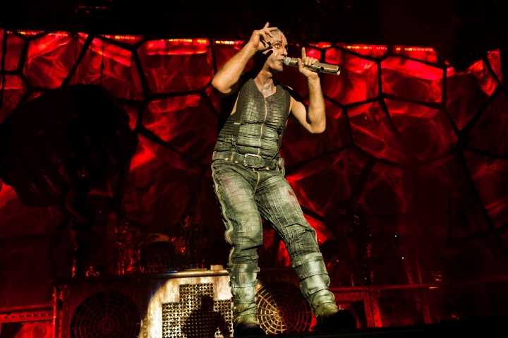 Концерт группы Rammstein посетили 12 тысяч человек