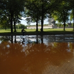 Большая вода ушла из Огре