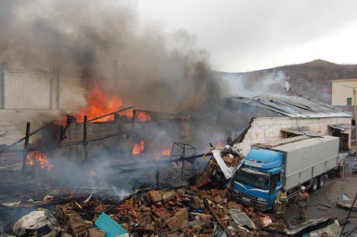 На складах в черте города Читы сдетонировала пиротехника