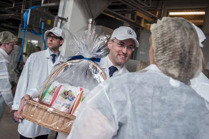 Rīgas piena kombināts выпустит продуктовую линию «Моя семья»