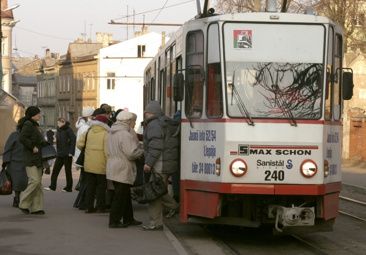 В октябре в Лиепае появится еще одна трамвайная линия