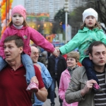 Первомайские демонстрации в России прошли без происшествий