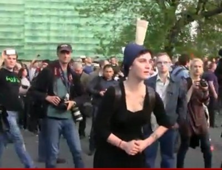 Активистку с «Болотной» отправили под арест