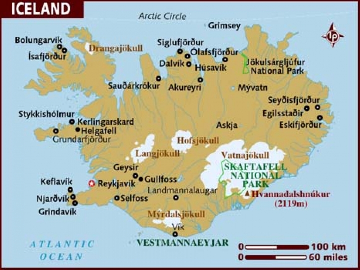В Исландии погибла туристка из Латвии