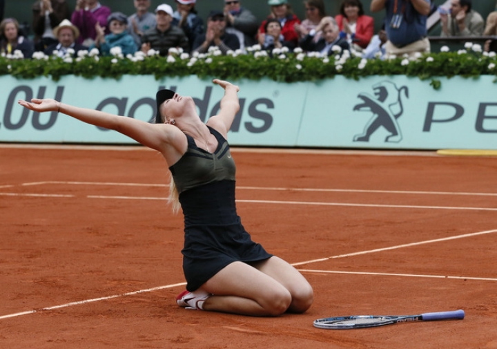 Мария Шарапова выиграла Roland Garros