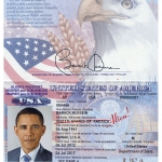 Бараку Обаме и Хиллари Клинтон выдали паспорта неграждан США