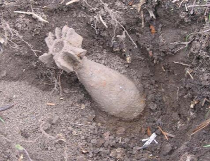 В Крыму любители шашлыка случайно развели костер над снарядом