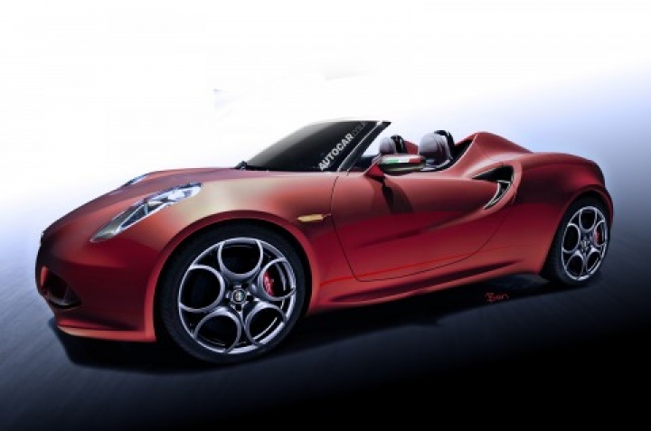 Alfa Romeo лишит крыши спорткар 4C