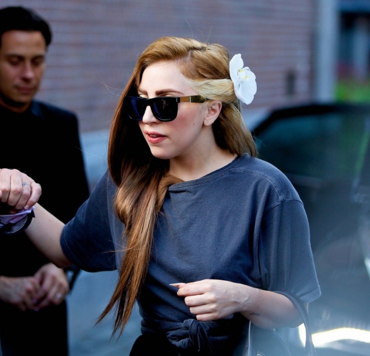 Lady Gaga прибыла в Ригу