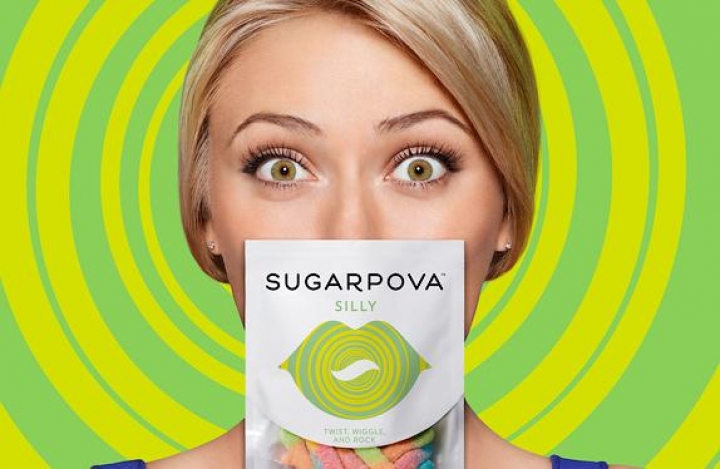 Мария Шарапова представила собственную марку конфет Sugarpova