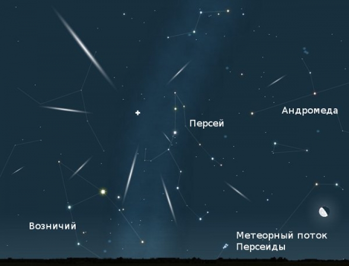 Минувшей ночью прошел «звездный дождь»