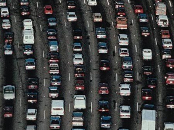 Рига опять стоит в пробках