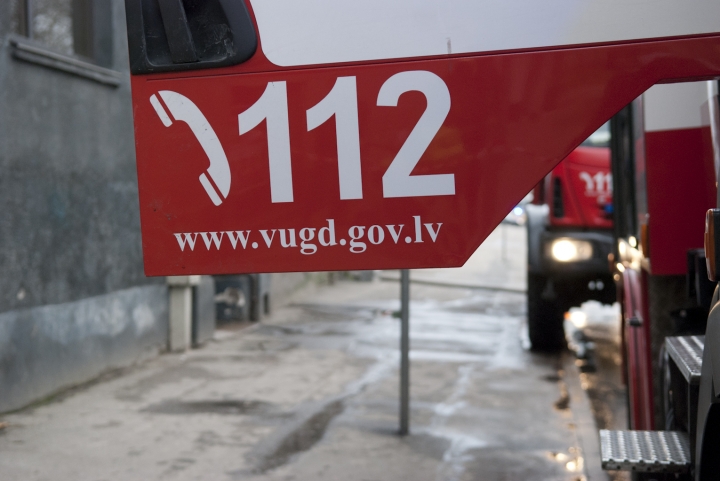 В Старой Риге обвалилась стена нежилого дома