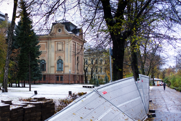 Снега в Латвии не будет еще долго