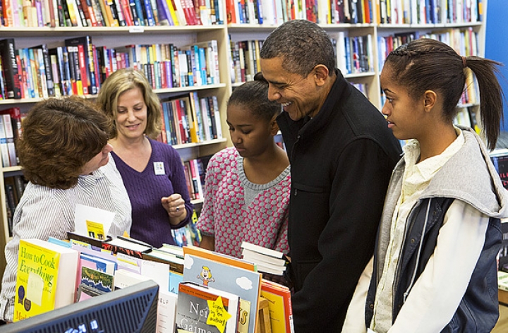 Барак Обама прошелся по магазинам