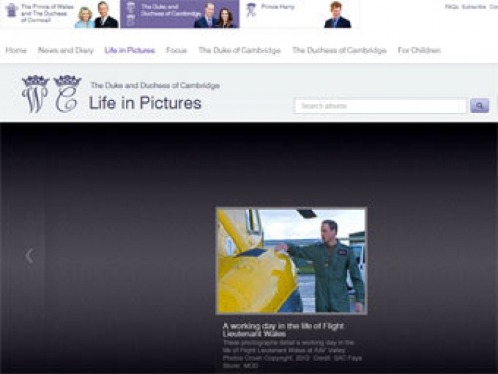 На фотографии с принцем Уильямом попала секретная информация