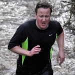 Британский премьер удивил журналистов экстремальным забегом