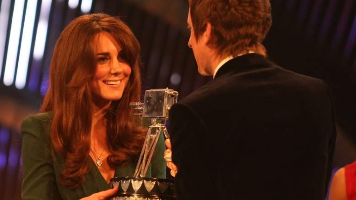 Беременная Кейт Миддлтон впервые вышла в свет