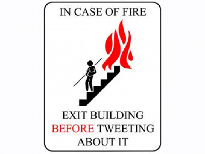 Жителям Лондона предложат сообщать о пожарах в Twitter