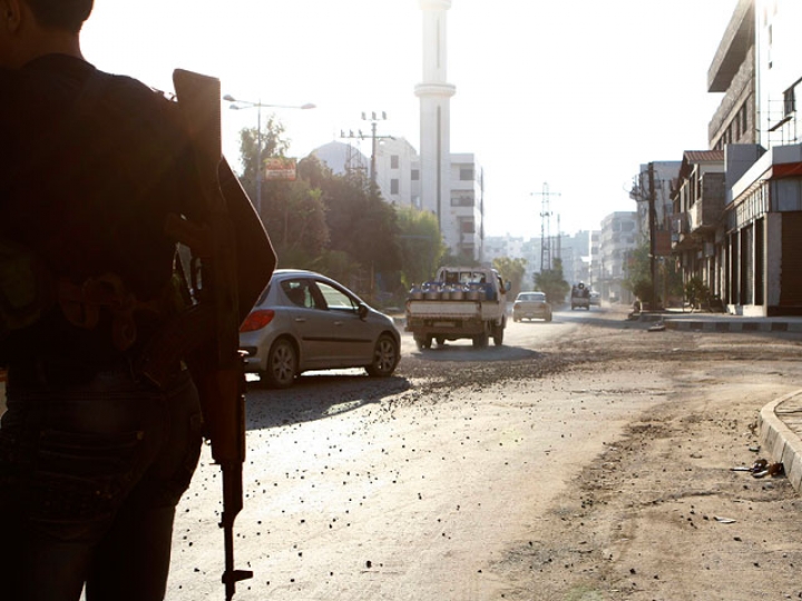 Сирийские повстанцы вошли в город со складами химоружия