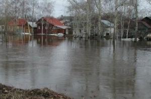 Затоплены отдельные территории на окраинах Елгавы