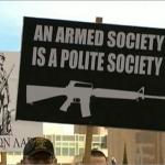 В США прошли демонстрации против ограничения оборота оружия