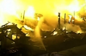 В Канзас-Сити взрывом уничтожен ресторан