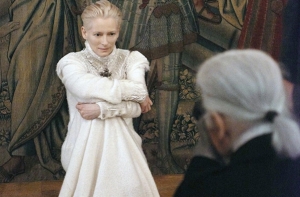 Лицом новой коллекции Chanel стала актриса Тильда Суинтон
