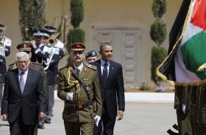 Палестинцы встретили Обаму ракетами