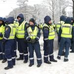 16 марта общественный порядок в Риге будут обеспечивать меньше полицейских