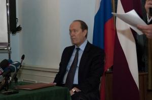 Вешняков: в прошлом году в Латвии часто звучали русофобские речи