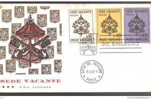 Ватикан выпустил марки, приуроченные к началу режима «вакантного престола»