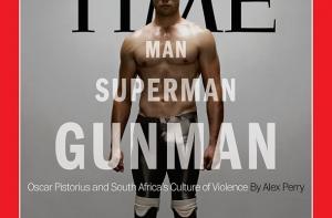 Оскар Писториус попал на обложку Time (ФОТО)