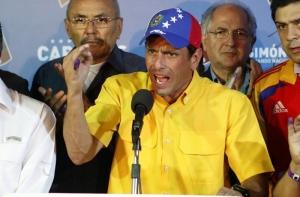 Каприлес отказался признавать результаты выборов в Венесуэле