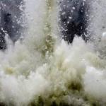 На реке Огре завершены взрывные работы