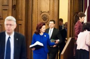 Американские политики шокированы поведением депутатов Сейма 16 марта