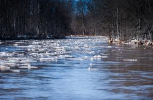 Наводнение в Плявиняс побило все рекорды