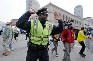 В Бостонском марафоне участвовал и латвиец