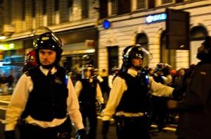 Полиция разогнала отмечавших смерть Тэтчер (ФОТО, ВИДЕО)