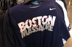 Компания NIKE изъяла из продажи футболки с надписью «Бостонская резня» (ФОТО)