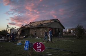 Метеорологи определили мощность торнадо в Оклахоме