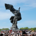 150 человек пришли в Парк победы помянуть жертв войны