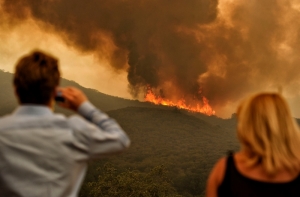 Тысячи калифорнийцев эвакуированы из-за лесного пожара
