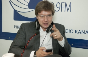 АНОНС: на радио Baltkom - мэр Риги Нил Ушаков